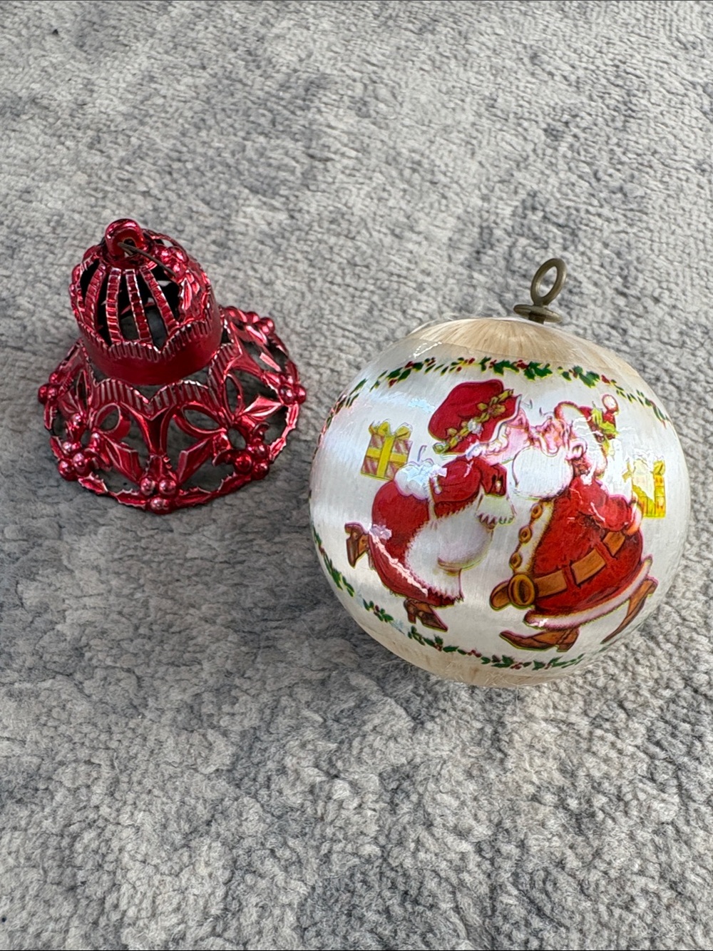 Vintage ornament set